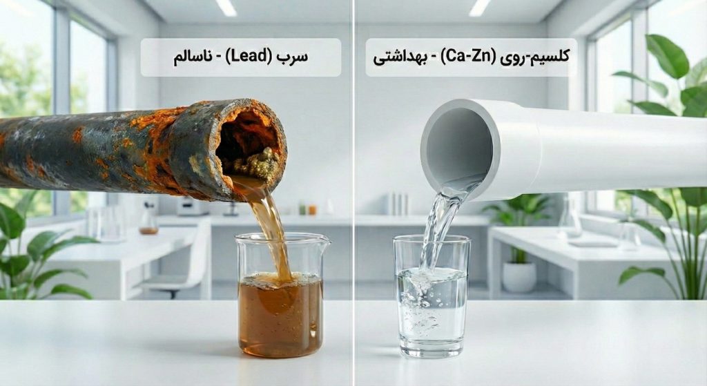 استابلایزر کلسیم-روی: نسل جدید لوله‌های بدون سرب PVC
